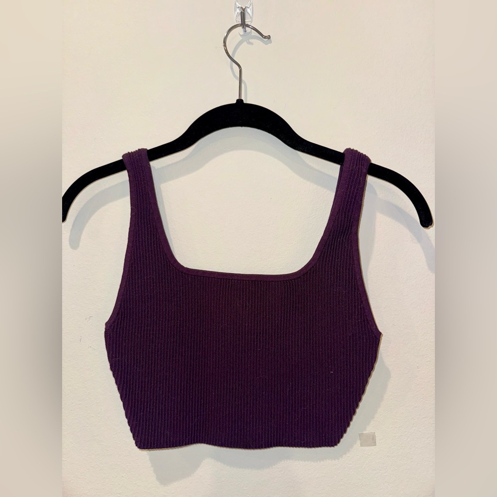 Aritzia - Babaton Knit Crop Top